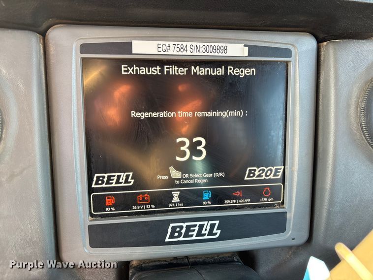 image for item EC3897 2022 Bell B20E articulated haul truck