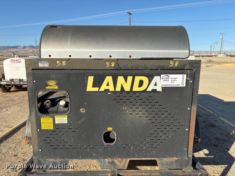 image for item EC8050 LANDA SLT hot pressure washer