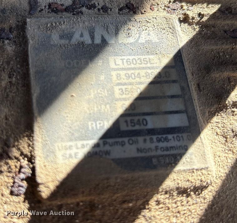 image for item EC8050 LANDA SLT hot pressure washer