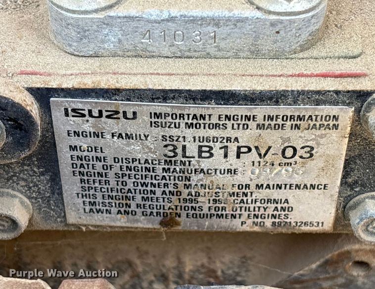 image for item EC8061 1996 Magnum 4060 IMH light plant