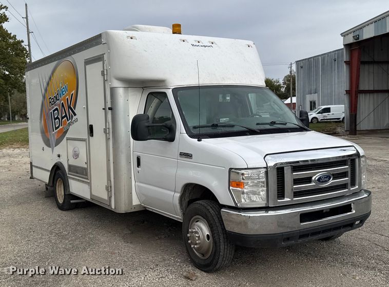 image for item ED1528 2018 Ford E450 IBAK sewer inspection truck