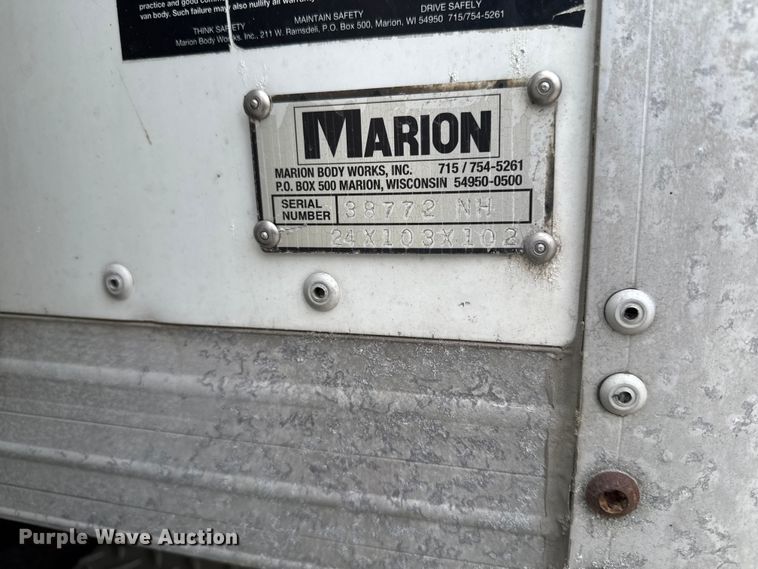 image for item ED1529 2017 Freightliner M2 box truck