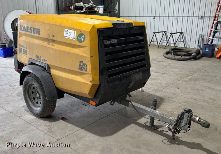 image for item ED1532 Kaeser M59 MOBILAIR air compressor