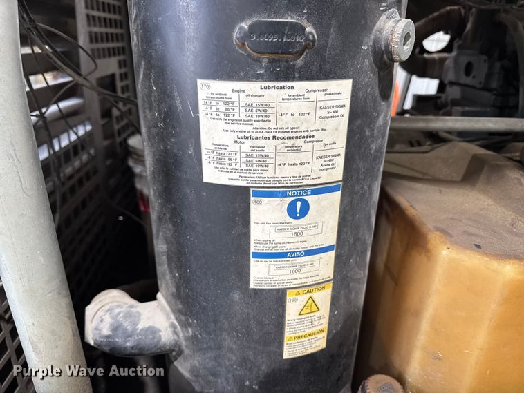 image for item ED1534 2012 Kaeser M100 air compressor