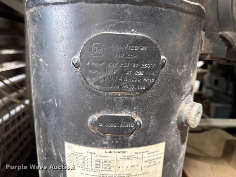 image for item ED1534 2012 Kaeser M100 air compressor