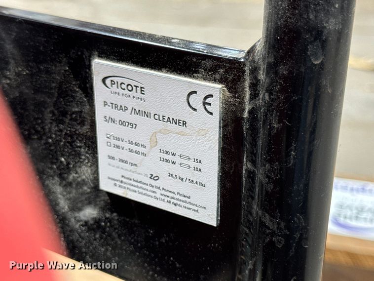 image for item ED1548 Picote P-trap  pipe cleaner