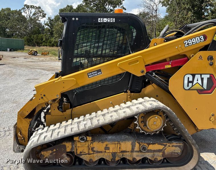 image for item ED2224 2020 Caterpillar 299D3 tracked skid steer loader