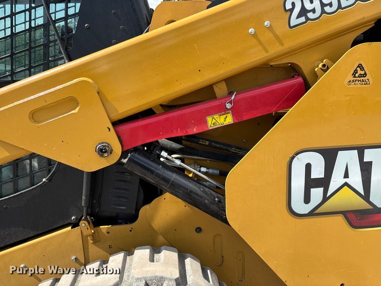 image for item ED2224 2020 Caterpillar 299D3 tracked skid steer loader