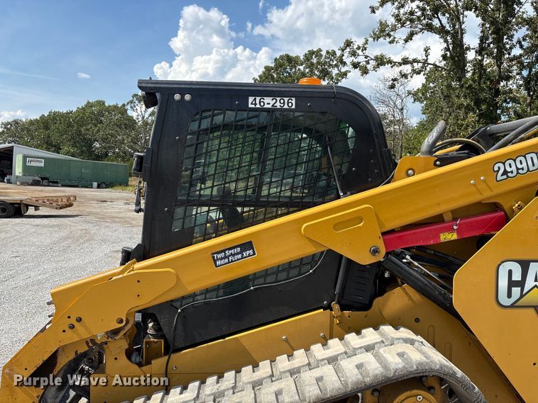 image for item ED2224 2020 Caterpillar 299D3 tracked skid steer loader