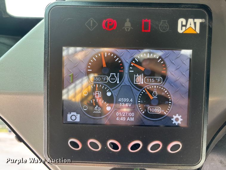 image for item ED2224 2020 Caterpillar 299D3 tracked skid steer loader