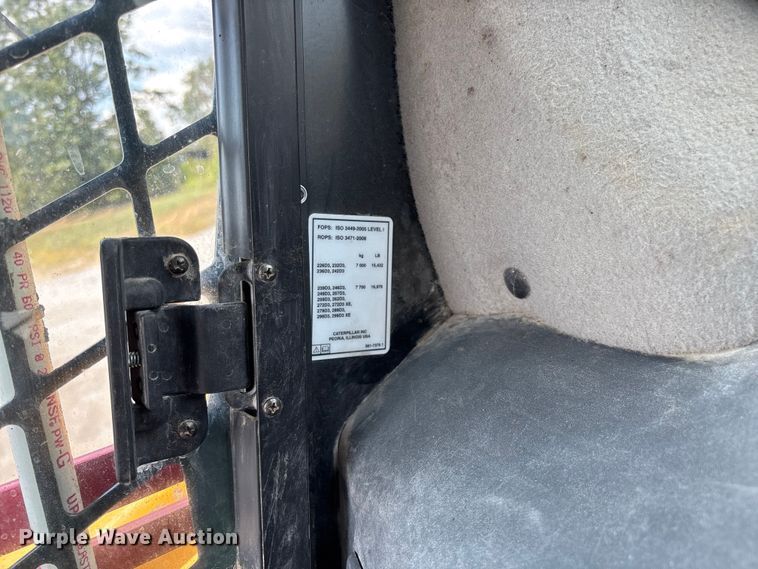 image for item ED2224 2020 Caterpillar 299D3 tracked skid steer loader