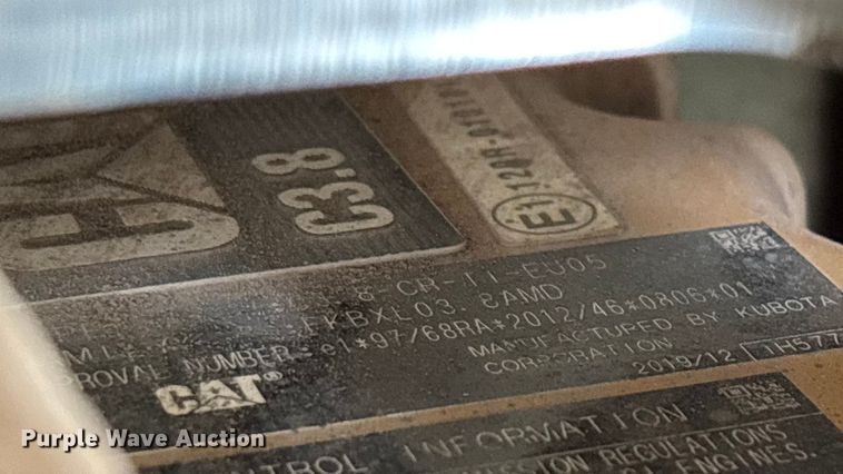 image for item ED2224 2020 Caterpillar 299D3 tracked skid steer loader