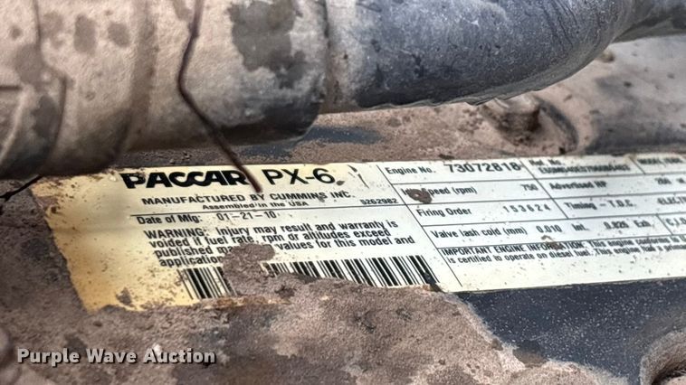 image for item ED2287 2011 Kenworth T370 digger derrick truck