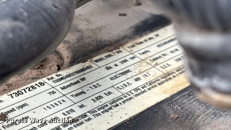 image for item ED2287 2011 Kenworth T370 digger derrick truck