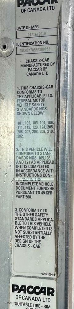 image for item ED2287 2011 Kenworth T370 digger derrick truck