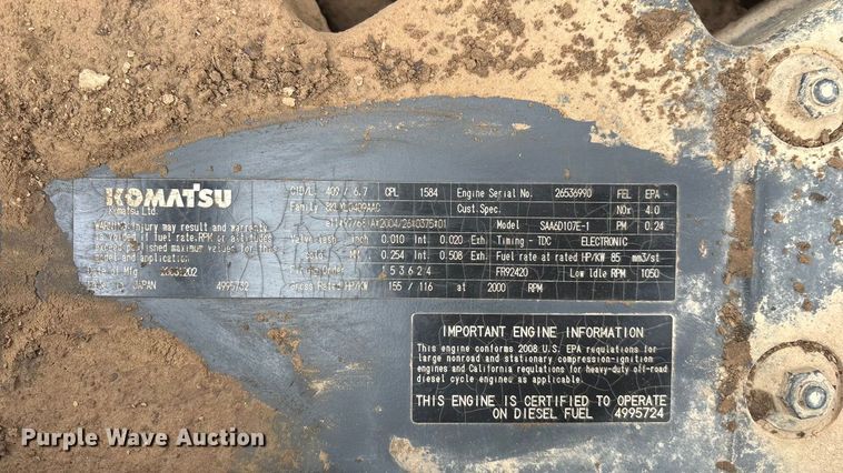 image for item ED2296 2010 Komatsu PC228USLC-3 excavator