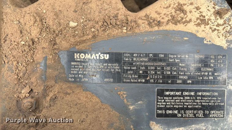 image for item ED2296 2010 Komatsu PC228USLC-3 excavator