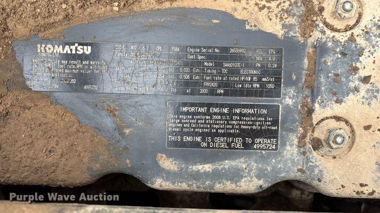 image for item ED2296 2010 Komatsu PC228USLC-3 excavator