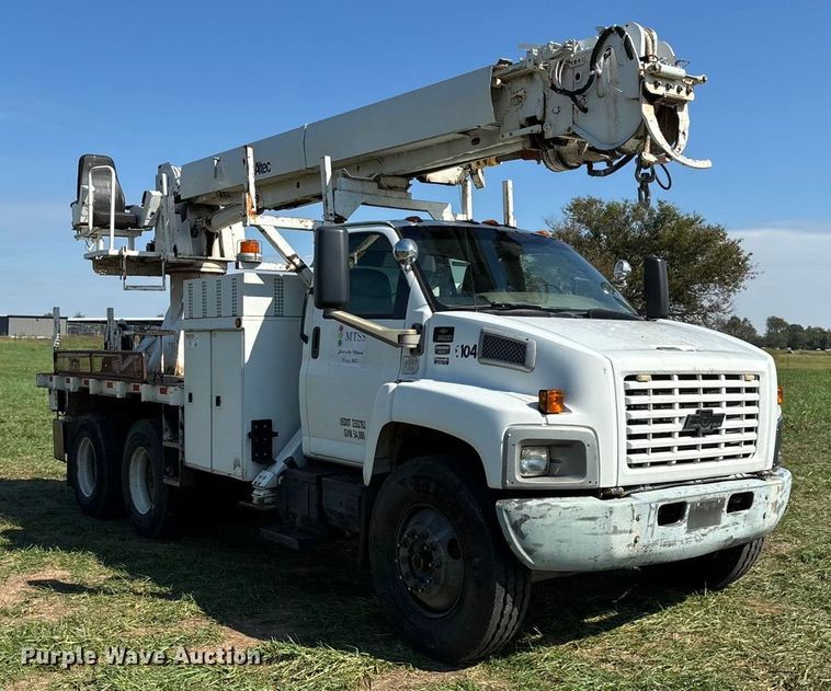 image for item ED2297 2006 Chevrolet C8500 digger derrick truck