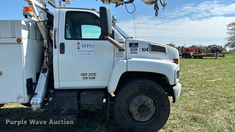 image for item ED2297 2006 Chevrolet C8500 digger derrick truck