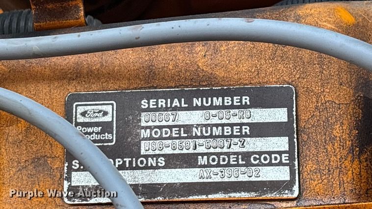 image for item ED2300 1992 Ford F700 pressure digger truck