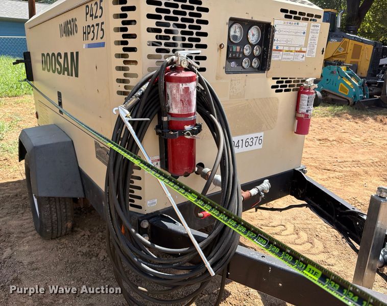 image for item ED5929 2015 Doosan P425/HP375WCU-T4I air compressor