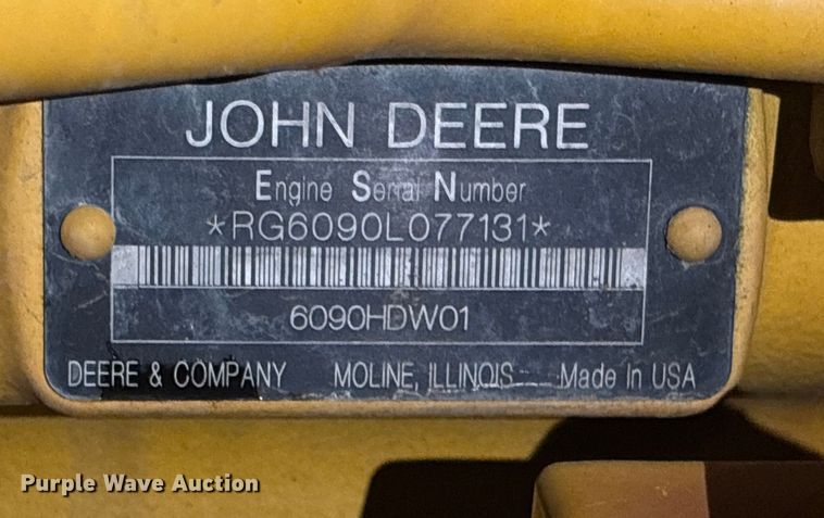 image for item EE4020 2010 John Deere 772G motor grader