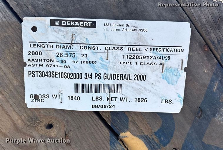 image for item EE4077 (20) cable spools