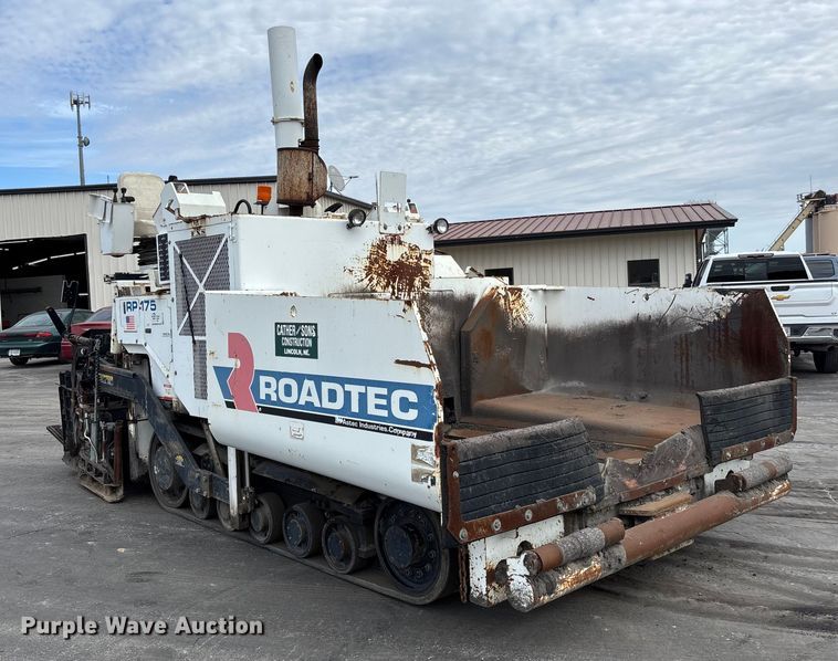 image for item EE4105 2014 RoadTec RP-175 paver