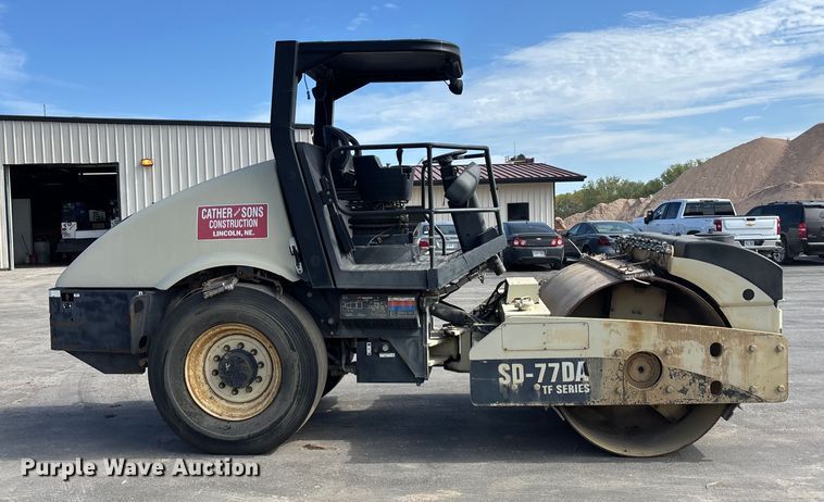 image for item EE4106 Ingersoll Rand SD-77DA TF single drum vibratory roller