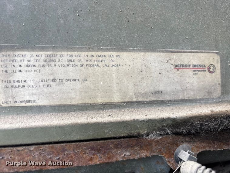 image for item EE4108 2007 Freightliner Columbia dump truck