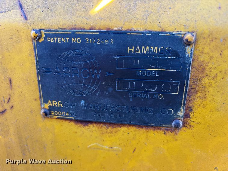 image for item EE4143 Arrow manufacturing HJ1250R drop hammer