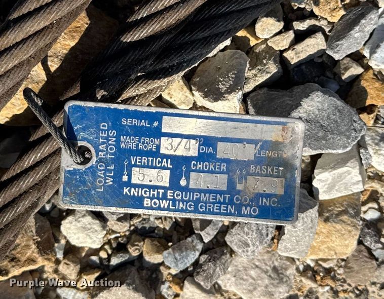 image for item EF2257 Rigging cables