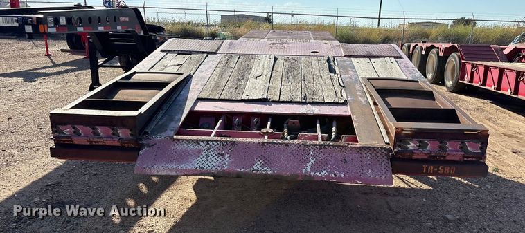 image for item EF6107 2006 Holden HPF50 lowboy equipment trailer