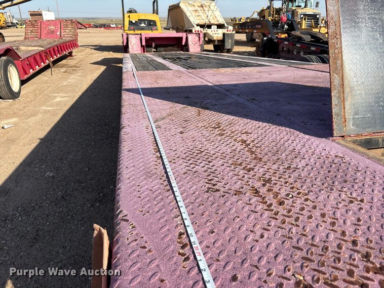 image for item EF6107 2006 Holden HPF50 lowboy equipment trailer