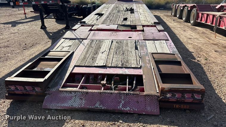 image for item EF6107 2006 Holden HPF50 lowboy equipment trailer
