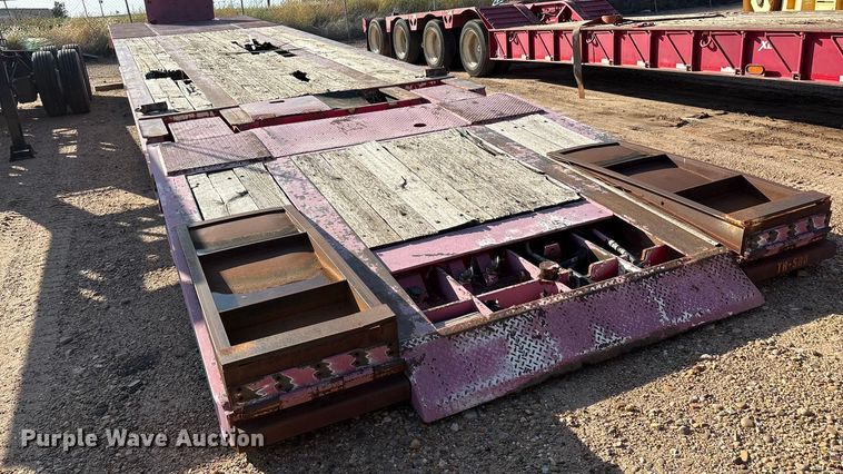 image for item EF6107 2006 Holden HPF50 lowboy equipment trailer