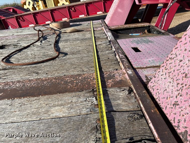 image for item EF6107 2006 Holden HPF50 lowboy equipment trailer