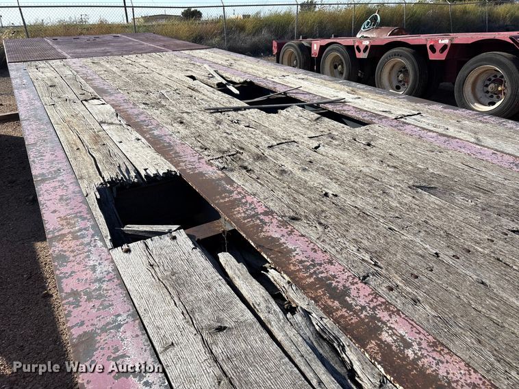 image for item EF6107 2006 Holden HPF50 lowboy equipment trailer