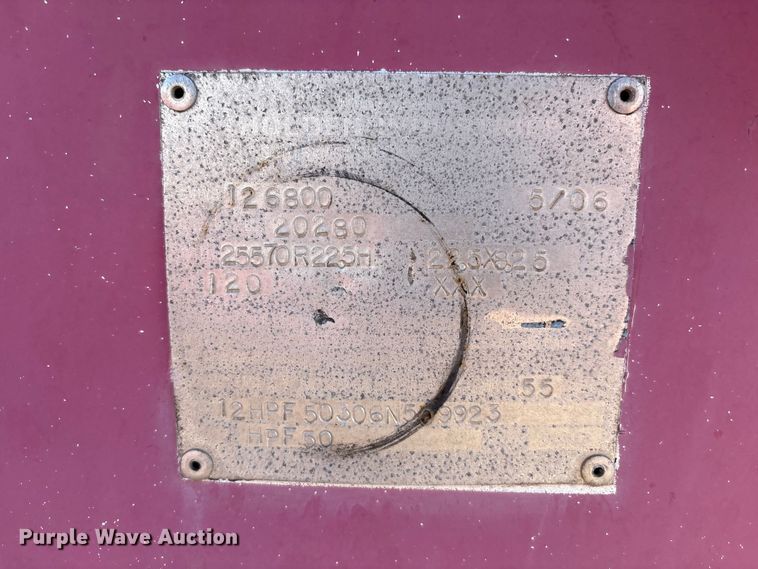 image for item EF6107 2006 Holden HPF50 lowboy equipment trailer