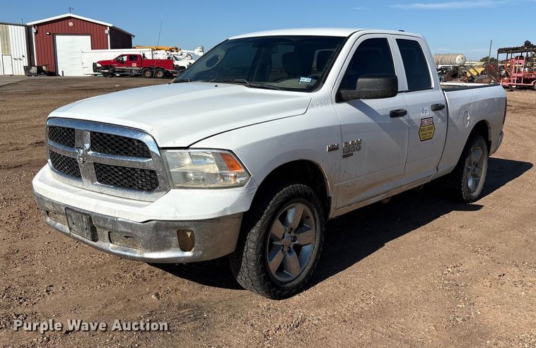 image for item EF6110 2019 RAM 1500 Quad Cab pickup truck