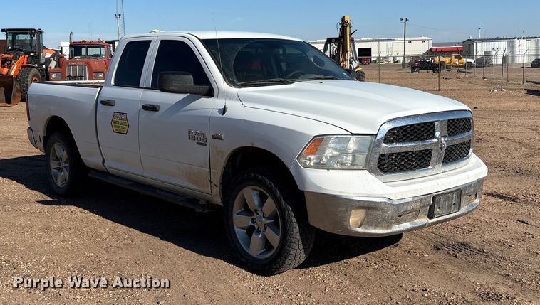 image for item EF6110 2019 RAM 1500 Quad Cab pickup truck