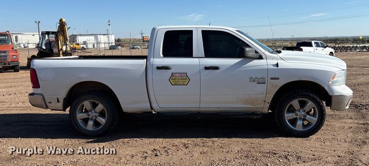 image for item EF6110 2019 RAM 1500 Quad Cab pickup truck