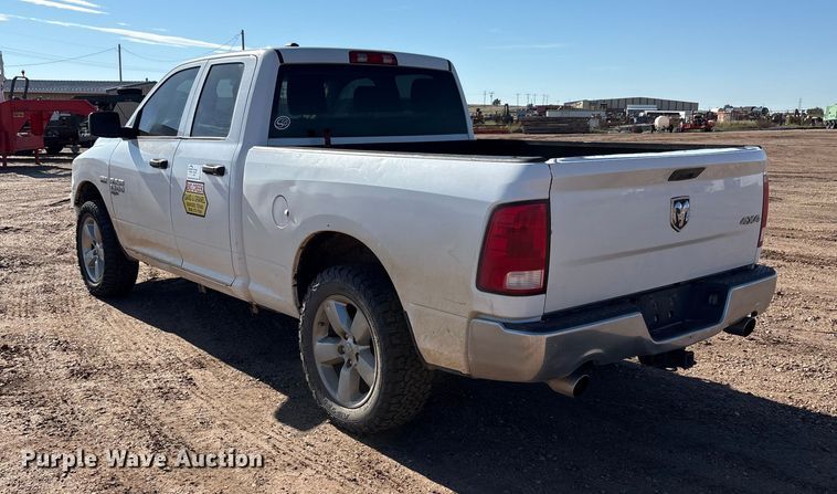 image for item EF6110 2019 RAM 1500 Quad Cab pickup truck