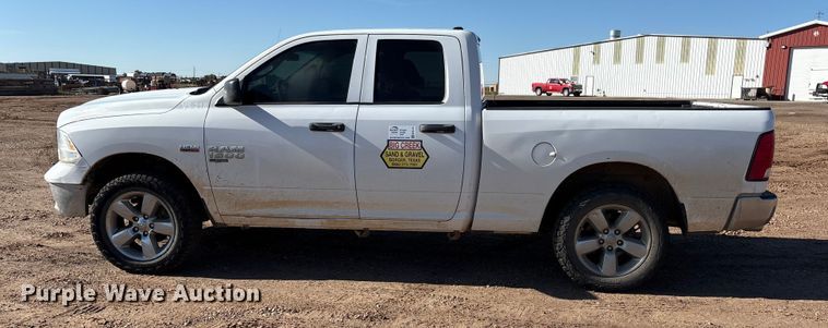 image for item EF6110 2019 RAM 1500 Quad Cab pickup truck