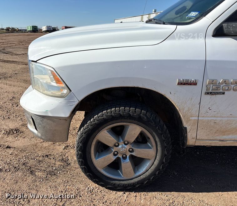 image for item EF6110 2019 RAM 1500 Quad Cab pickup truck