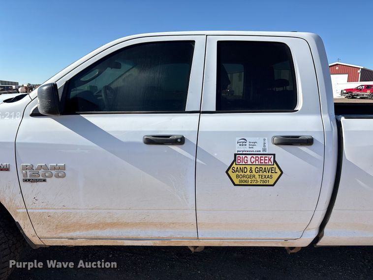 image for item EF6110 2019 RAM 1500 Quad Cab pickup truck