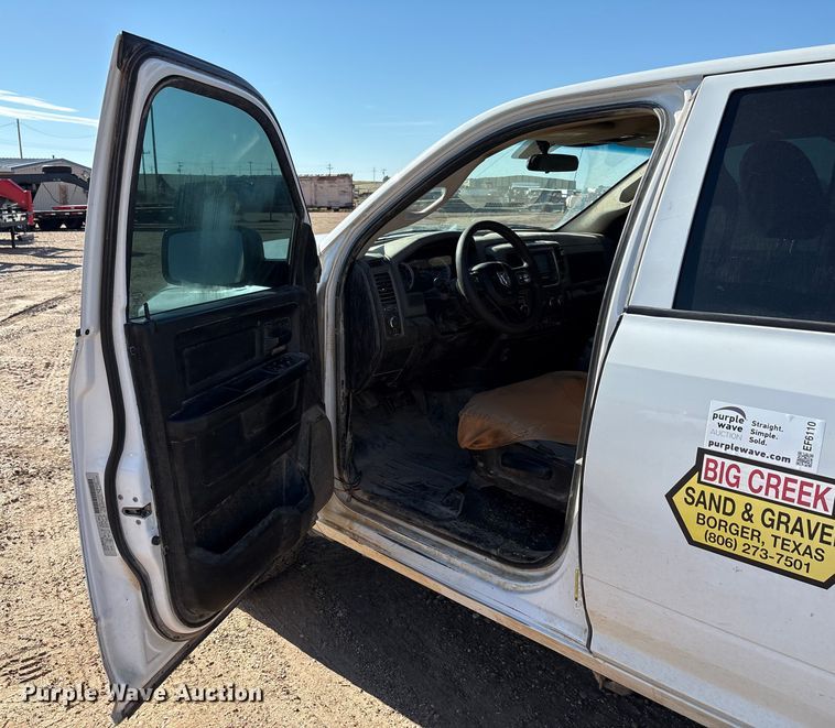 image for item EF6110 2019 RAM 1500 Quad Cab pickup truck