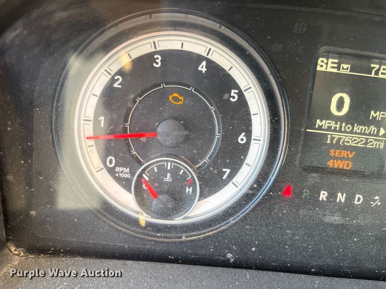 image for item EF6110 2019 RAM 1500 Quad Cab pickup truck