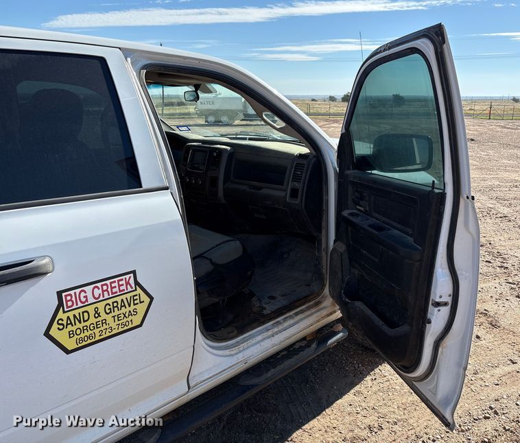 image for item EF6110 2019 RAM 1500 Quad Cab pickup truck